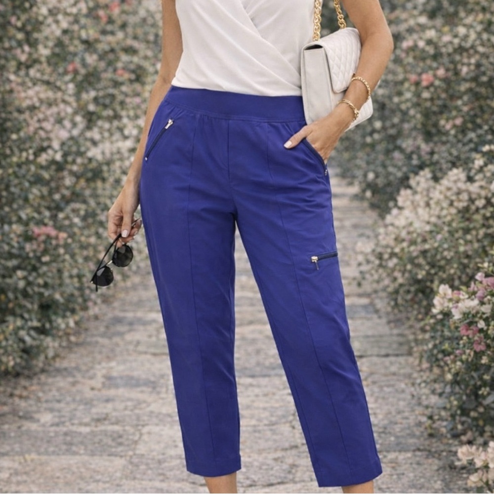 Chico's Vibrant Blue Capris